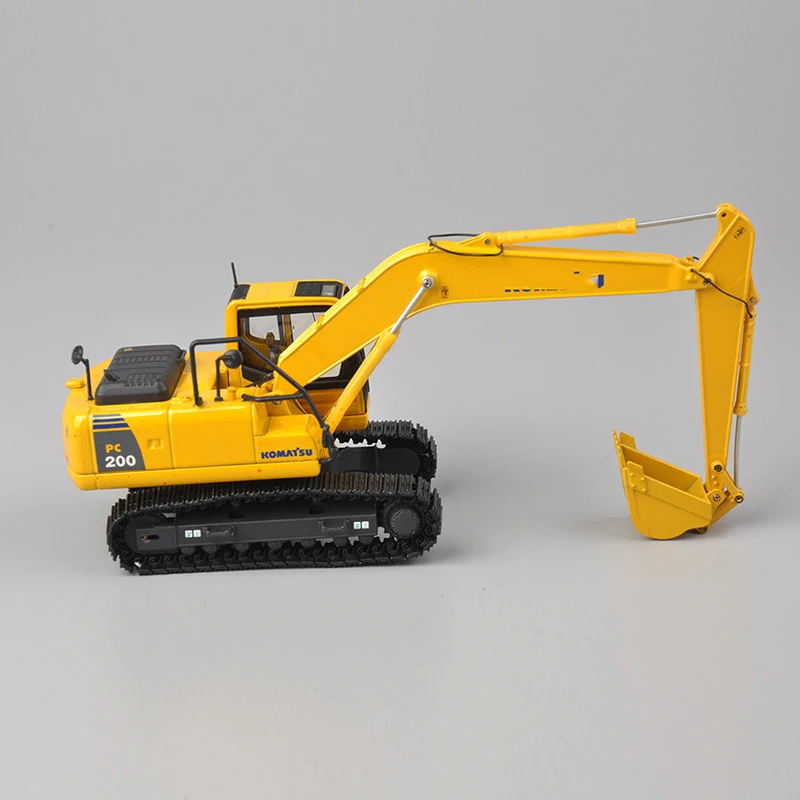 Литье под давлением KOMATSU 1/50 масштаб PC200 экскаватор грузовик модель автомобиля игрушечный сплав литье под давлением модель Инженерная машина для сбора