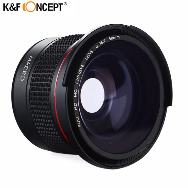 Cheap K&F CONCEPT HD 58mm 0.35x Fisheye Camera Lens Wide Angle Macro Lenses For Canon 600d 700d 6d Rebel T5i Nikon d3300 d5100 sony Cheap K&F CONCEPT HD 58mm 0.35x Fisheye Camera Lens Wide Angle Macro Lenses For Canon 600d 700d 6d Rebel T5i Nikon d3300 d5100 sony