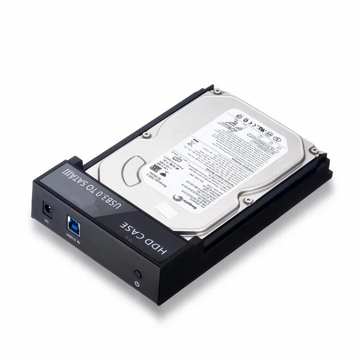 Eunaimee USB 3.0 жесткий диск Внешний корпус док 2.5/3.5 дюймов SATA HDD SSD UASP