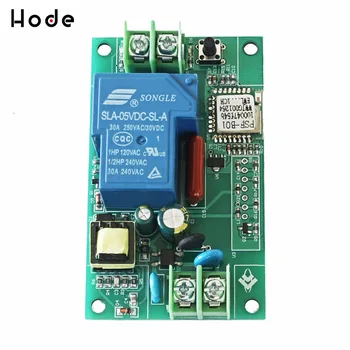 

1 Channel Wireless mobile app Remote Control Switch Relay Module AC220V 30A mobile APP remote control WIFI/4G/3G/2G switch