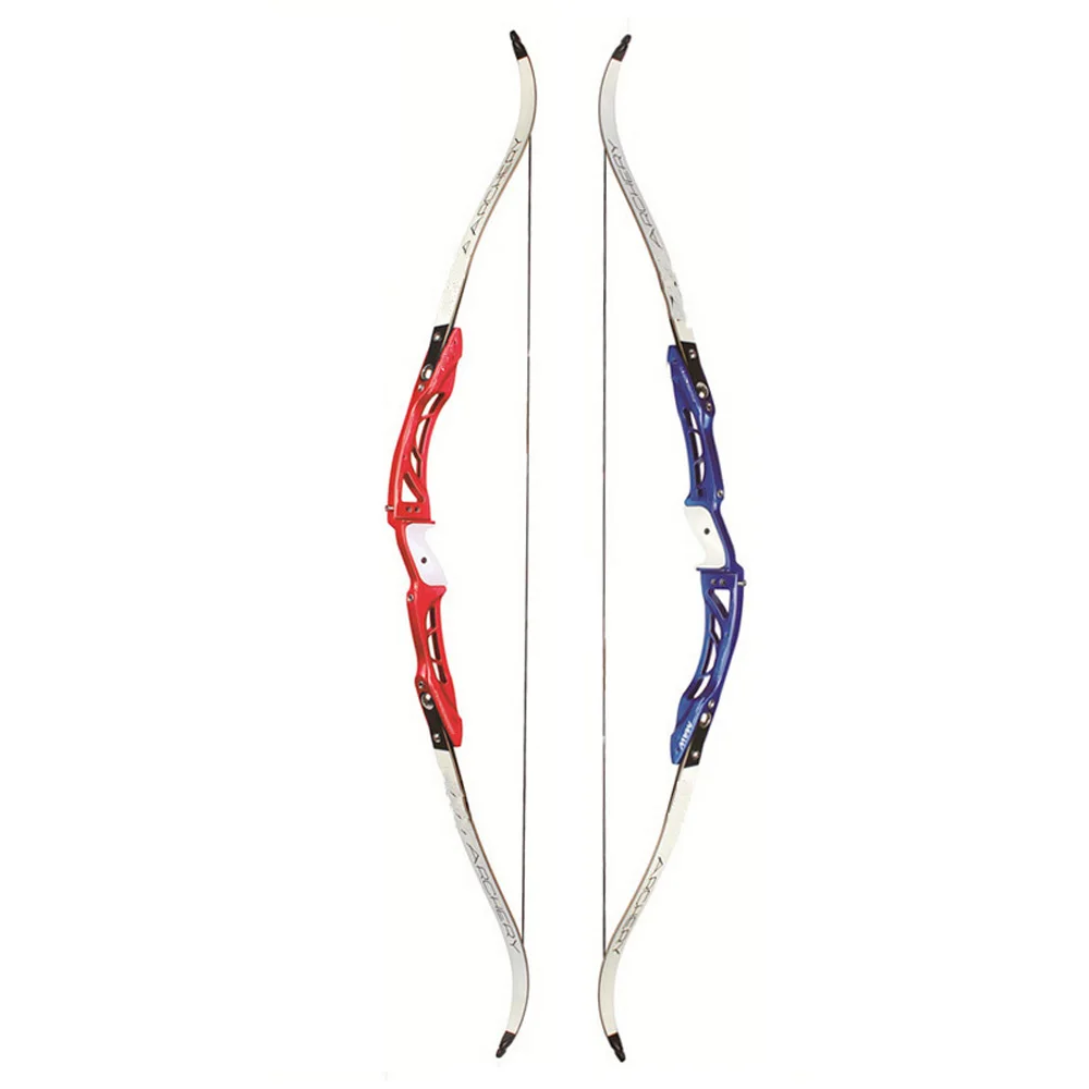 Libras em Vermelho Liga de Alumínio Lidar com e Maple Membros para Tiro com Arco Recurvo Arco Comprimento Polegadas 18-32 - Azul Caça F165 68 5 Arco e flecha