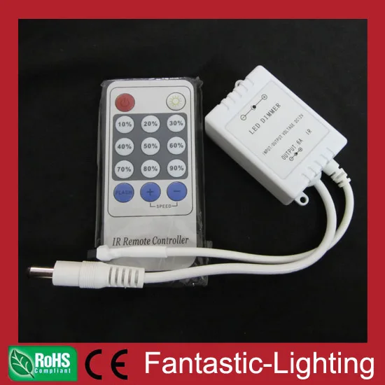 LED light dimmer switch LED remote dimmer wireless controller 12V/24V