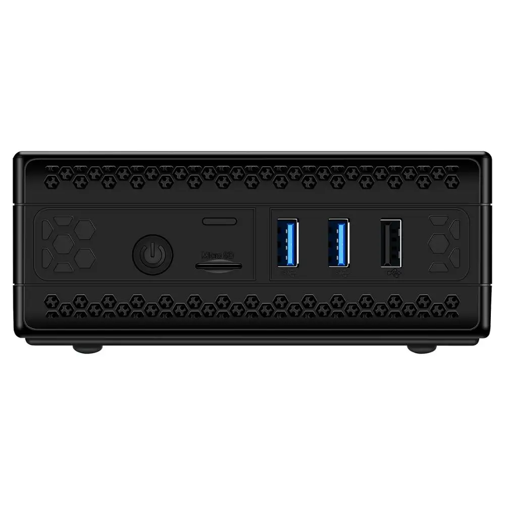  Chatreey AC1-Z Fanless mini pc embedded Intel celeron j3455 j4105 quad core dual display HDMI windo