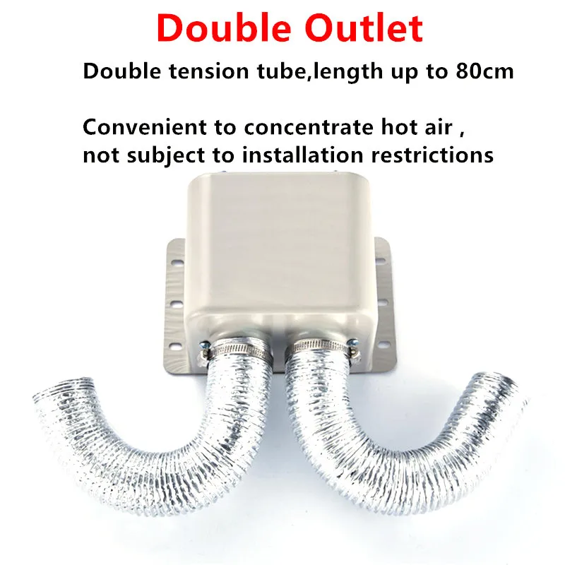 High Power 1000W Heating Fans Truck and Car Winter Auto Heater Warm Dryer Glass Defroster Window Heater Interior Accessories