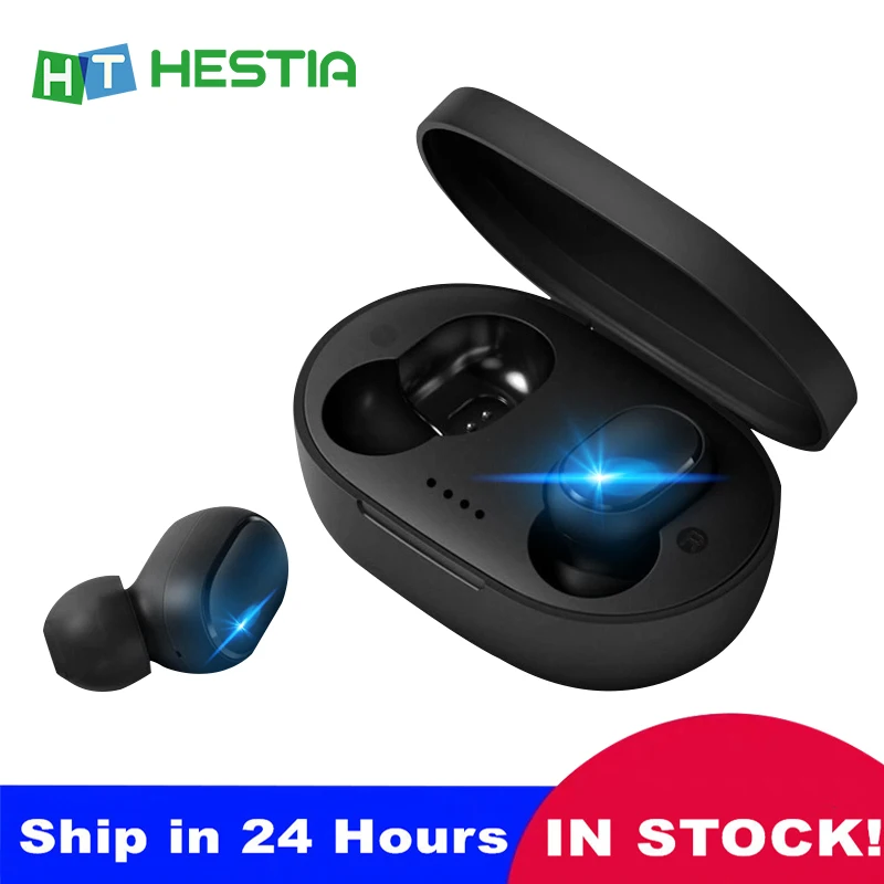 Baratos Auriculares Bluetooth Blutooth 5,0 auriculares inalámbricos Tws auriculares deportivos auriculares manos libres Auriculares auriculares para teléfono rojo mi Xiao mi