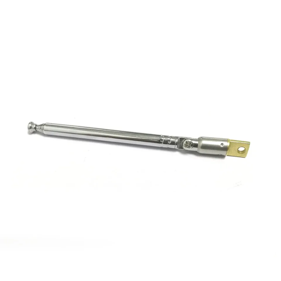 Antenne Télescopique 4 Sections 60 Cm - Pour Radio, TV, Voiture, Télécommande - Diamètre Max 0,6 Cm