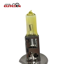 1 шт H1 12 V 55 W P14.5s желтый свет Галогенные лампы для Автомобильная фара лампы автомобиль туман лампа для высокого освещения фокус