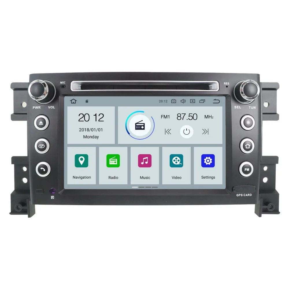 Автомобильный gps навигация Aotsr Android 9 0 DVD для SUZUKI GRAND VITARA 2006 2010 мультимедиа радио