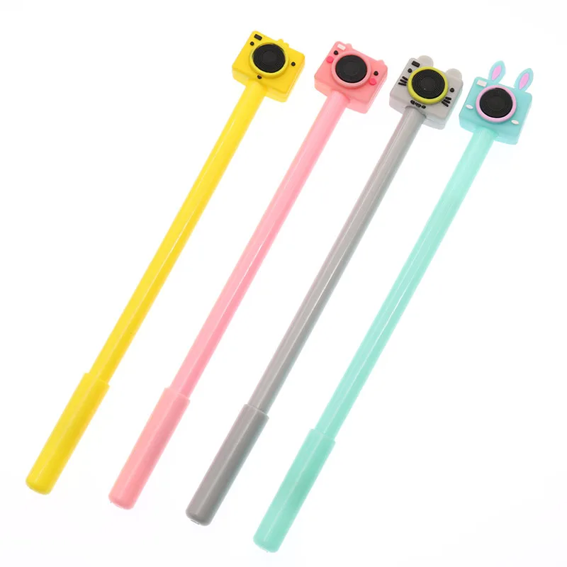 

Multicolor Cute Creative Camera Gel Pen Cute Stationery Caneta Material Eskolar Student Gift Office Stationery And Supplies