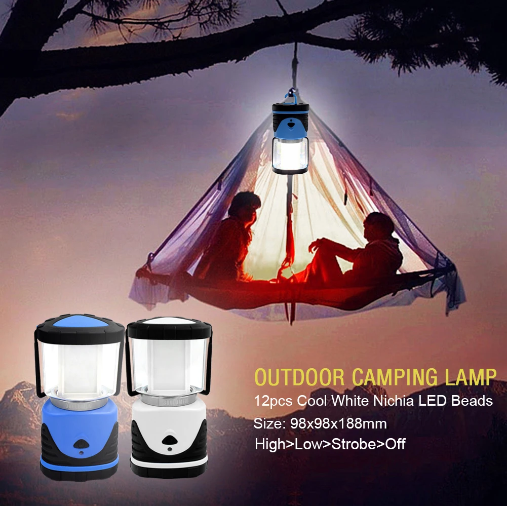 Buy TSLEEN Portable Battery Powered Waterproof Camping Lantern Lamp Collapsible