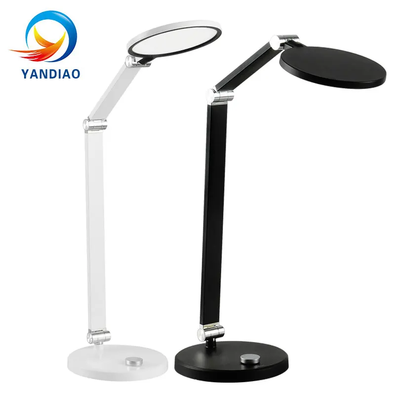 

LED Desk Lamp Foldable Dimmable Rotatable Eye Care LED Touch-Sensitive Controller Writing Reading Table Lamp