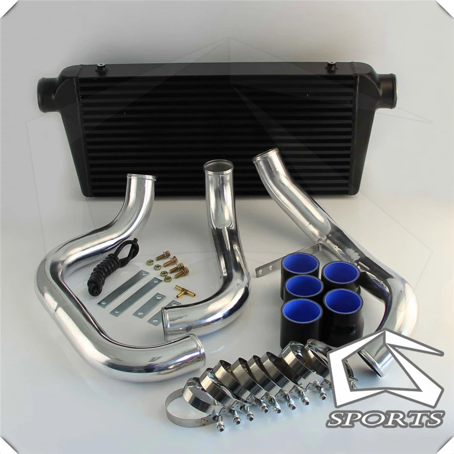 

Blcak TURBO INTERCOOLER KIT Fits FOR N*ISANN SKYLINE R32 GTST