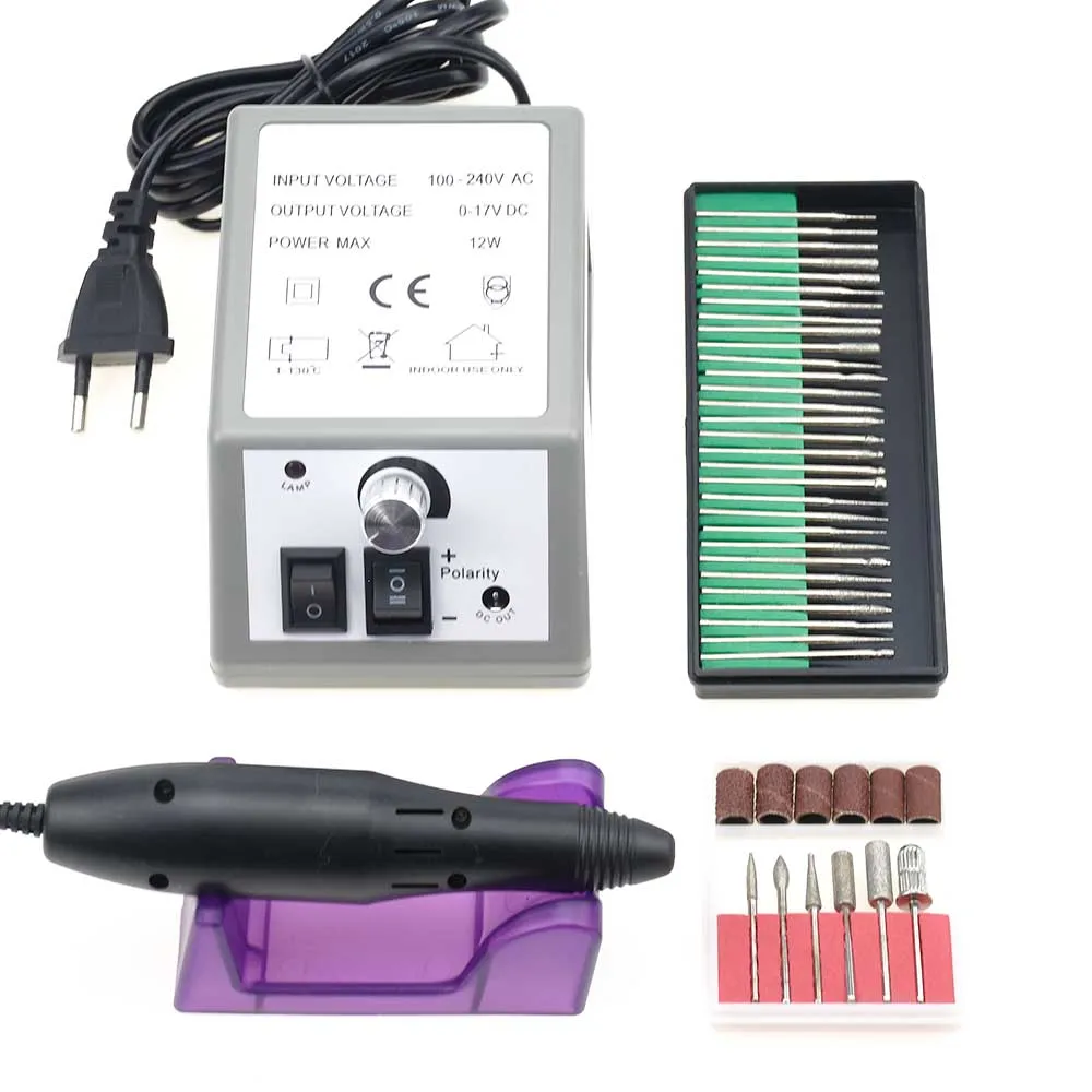 Профессиональная электрическая дрель для ногтей 20000 ОБ/мин, маникюрная машинка, педикюрная пилка, наборы для маникюра, дрель для ногтей, инструменты для ногтей