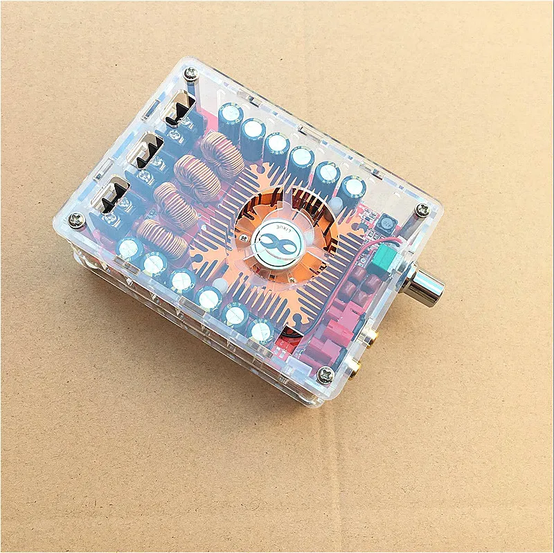 

TDA7498E 160W*2 High Output Power Digital Amplifier Board Dual Channel Audio Stereo Amplifier Support BTL Mode Module with case