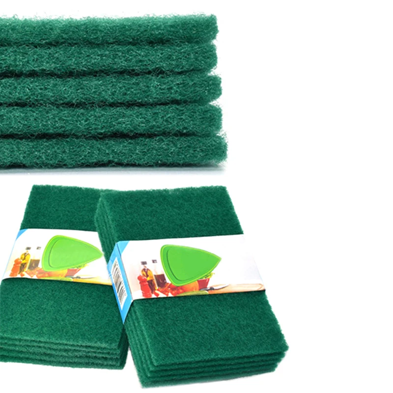Color Highly Efficient Scouring Pad Dish Cloth Cleaning Wipers Kitchen
