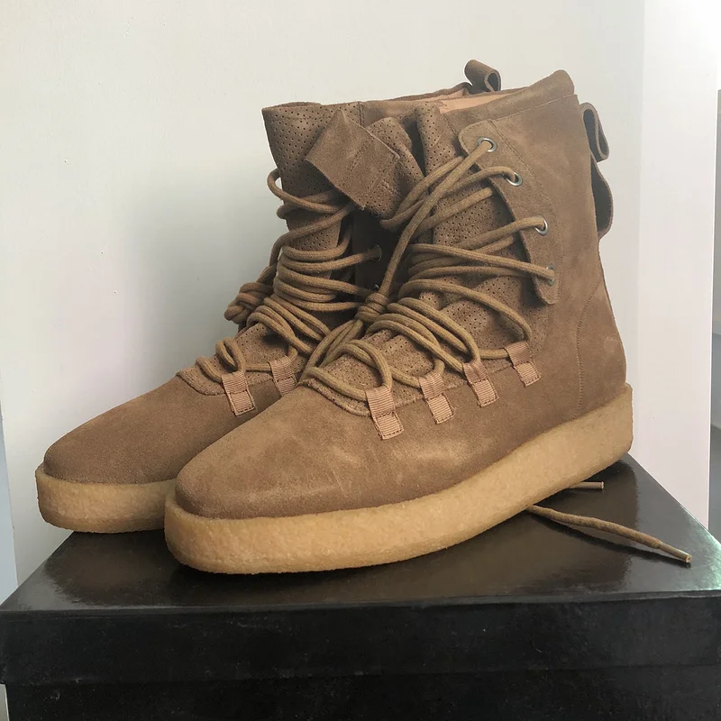 Cuir Chaussures Crêpe Chelsea Martin 44 Nouveau 1 2 Style Euro40 Homme Bottes 2018 En Kaki De Noir Hommes D'équitation F1OqBSBy