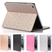 Для apple ipad mini Магнитный открываются закрываются Экран Wake up сна Флип кожаный чехол для ipad mini 2/3 ПУ с держателем и подставкой
