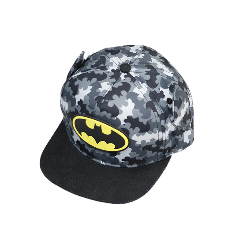 Весенне-летние кепки с Бэтменом для мальчиков, Детская кепка от солнца для мальчиков, бейсболки для маленьких мальчиков