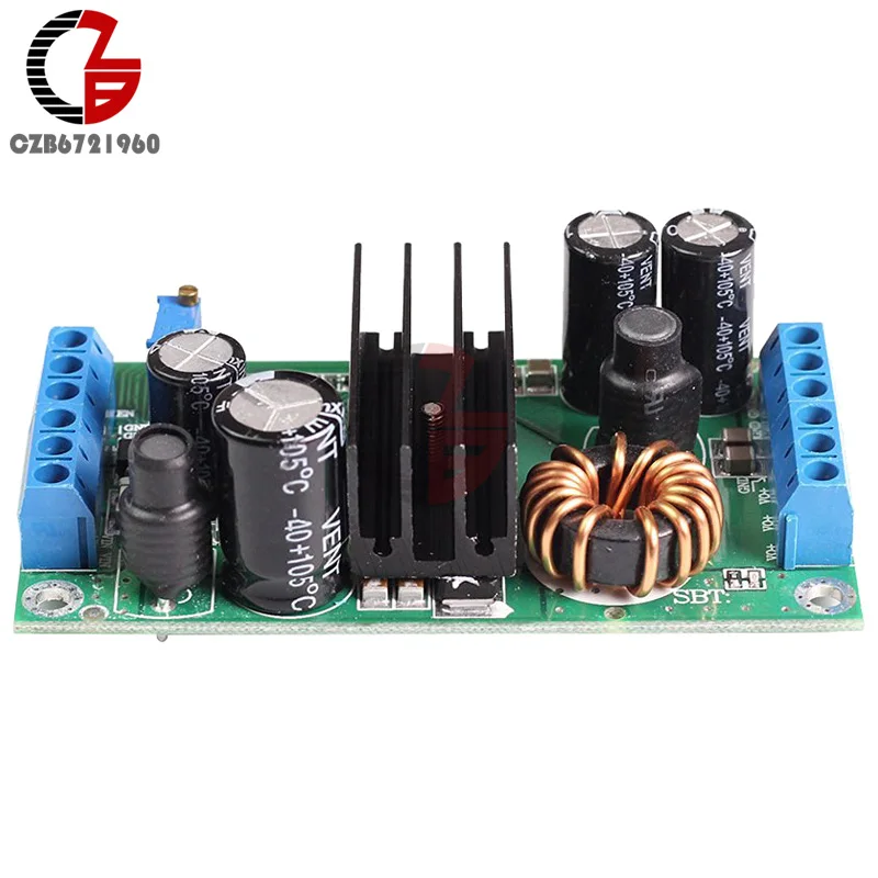 300W 14A DC-DC LTC3780 автоматическое шаг вверх вниз Питание модуль 5 V-32 V постоянного тока до 2-24V автомобильным бортовым компьютером Напряжение регулятор Boost понижающий преобразователь