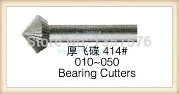 

FREE SHIPPING!!! bearing cutters 414#010-023, 6 pcs/ box, 4 boxs/ bag, RPM>40000r/min, drill polishing machine, jewelry tools