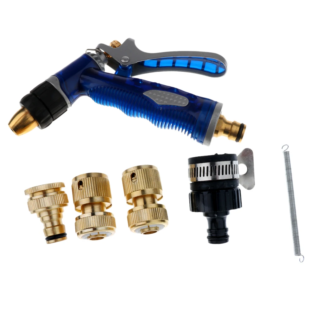 Blue Water Spray Washer Garden Car Cleaning Water Sprayer for Car Washing Garden Watering Blue Water Spray Washer Garden Car Cleaning Water Sprayer for Car Washing Garden Watering