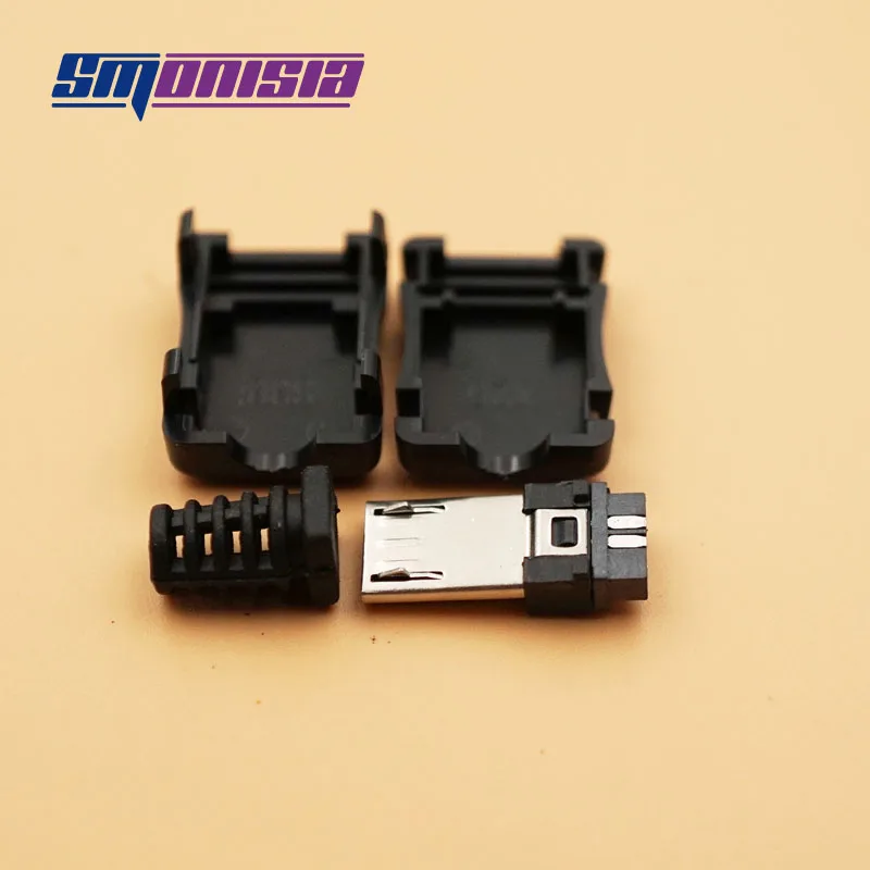 4 в 1 разъем Micro USB Тип B 5 контактов 180 градусов 8 мм|8mm connector|jack plug connectorjack connector |