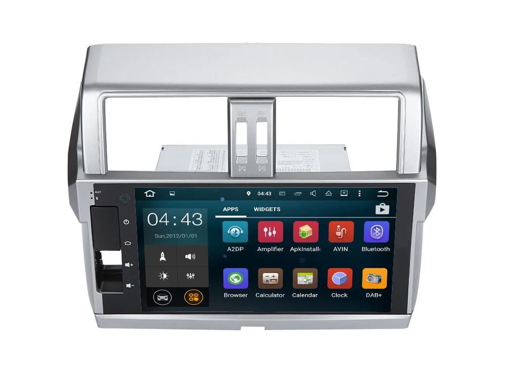 2G RAM 10 1 inch Android 7 1 System GPS Navigation System DVD Stereo Media Auto