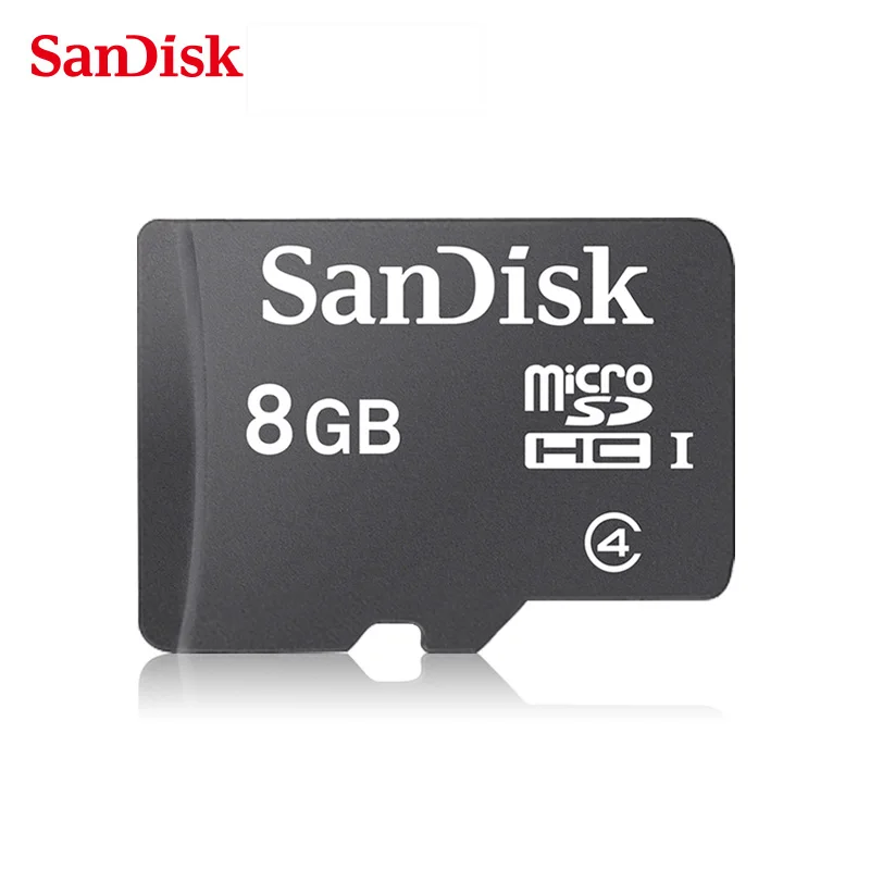 Дешевый SanDisk micro sd 8 ГБ class 4 карты памяти microsd картао де memoria SDHC tarjeta микро sd карты дропшиппинг для мобильного телефона