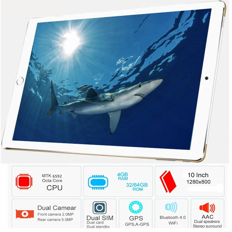online 2018 NOVO Núcleo octa 3g Tablet PC 5MP 32 4 gb RAM gb ROM Dupla Câmeras Tablet Android 10.1 polegada P80 computadores Portáteis