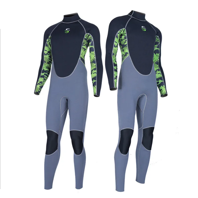 Slinx men's full wetsuit 2mm neoprene super elastic Slim for scuba diving wet suit one piece