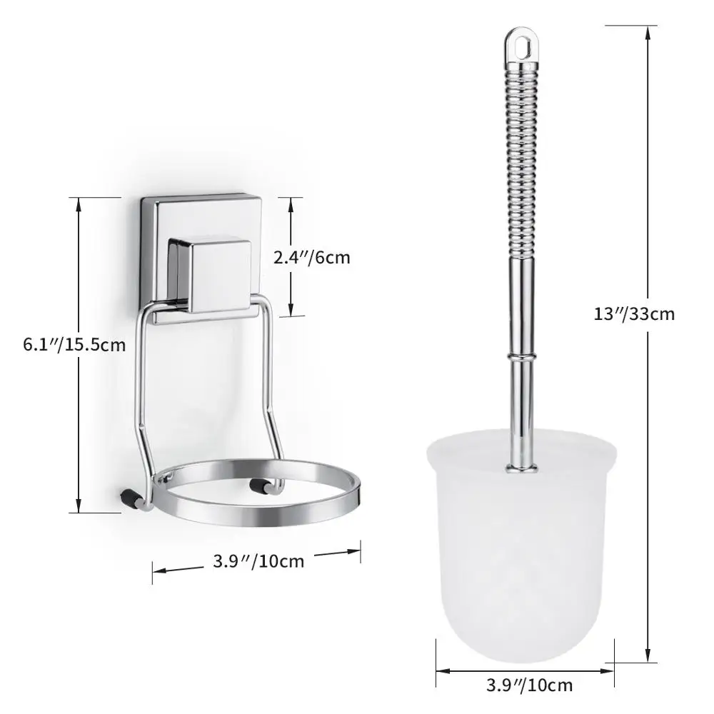 smartloc Iron Wall Hanging Toilet Brush Holder WC Accessories Bathroom Cleaning Set Paper Tissue ABS Cup Organizer Storage Rack