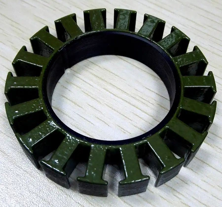 10010 large diameter disc type DC brushless motor Generator Stator core Silicon germanium steel