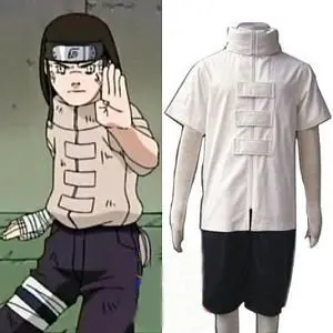Аниме Наруто Косплей индивидуальная доставка Hyuga Neji мужской Костюм бесплатная