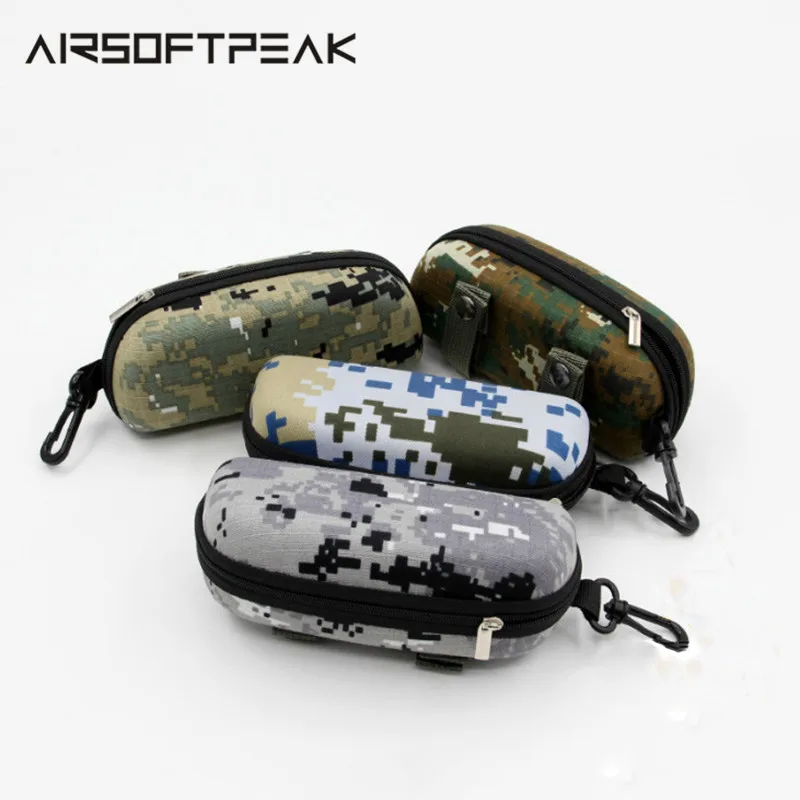  EVA Portable Sunglasses Box Storage Protector Camouflage Tactical Molle Goggle Glasses Bag Case EDC - 32965541294