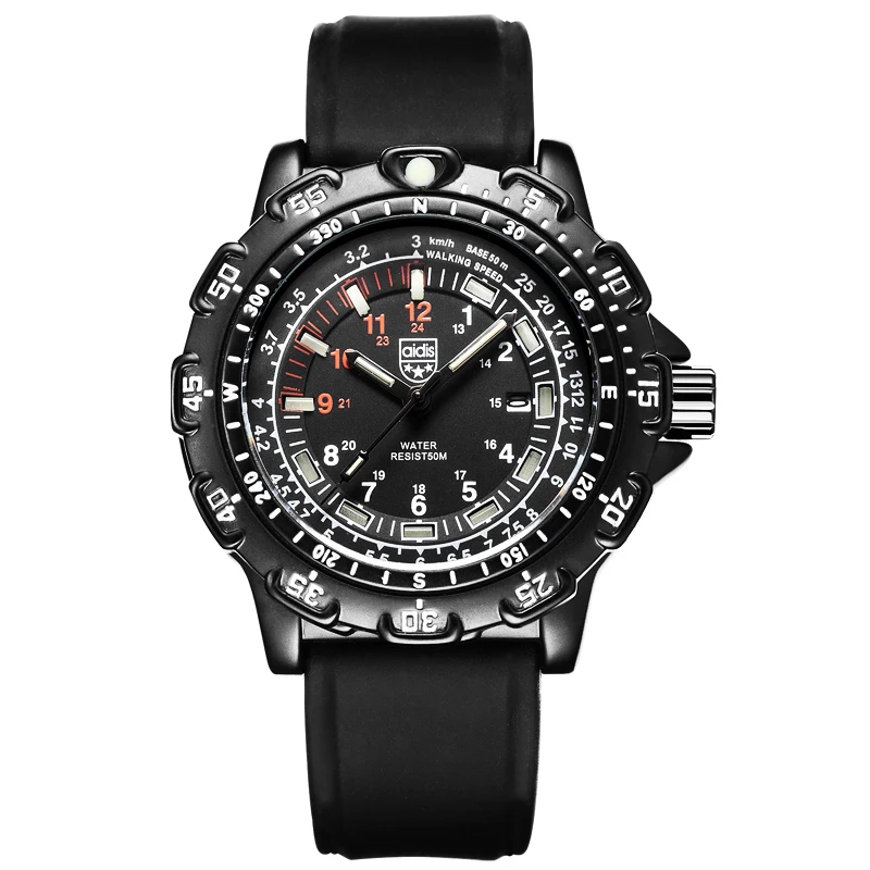 

Aidis Waterproof Digital Sport Watch, Men Multi-Function Dual Display Sports Quartz Watch Outdoor Sports Wrist Watches