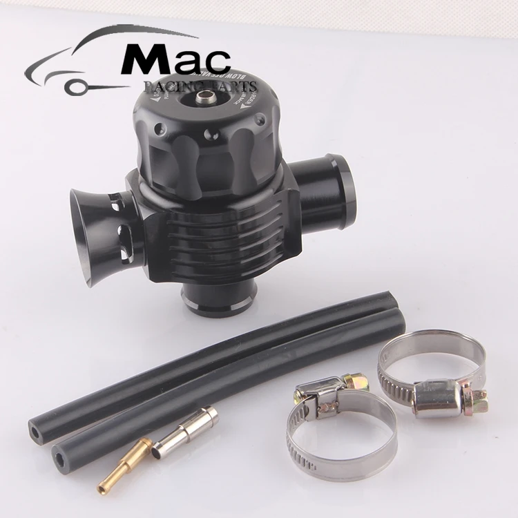 high profermance auto turbo 25mm Dual Plumb Dump Valve Black Blow Off Valve Golf 1.8T 1102b