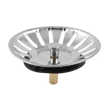 Food Waste Stopper Spin Lock 8cm DiSink Drain Drainer Strainer