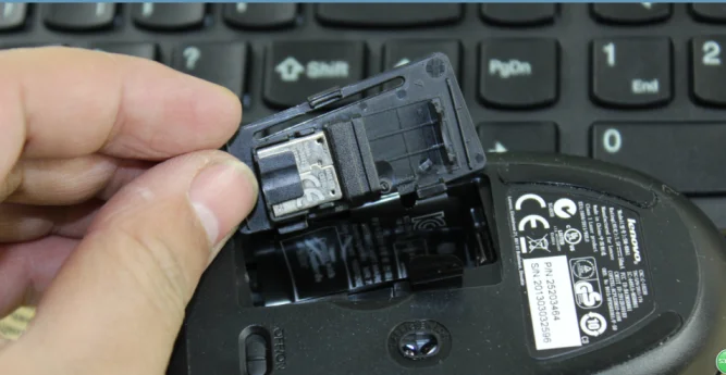 Оригинальные SK-8861 Кнопка шоколад 2.4 ГГц Беспроводной французский AZERTY раскладка клавиатуры и мыши для Lenovo ПК и все в-одном ПК