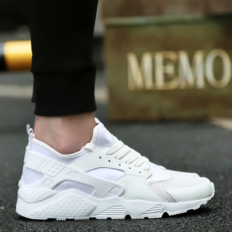 

2018 Women Men Casual Shoes New Fashion Unisex Shoes Breathable Mesh Lace-Up Sneakers Female Male Feminino Vulcanize Shoes