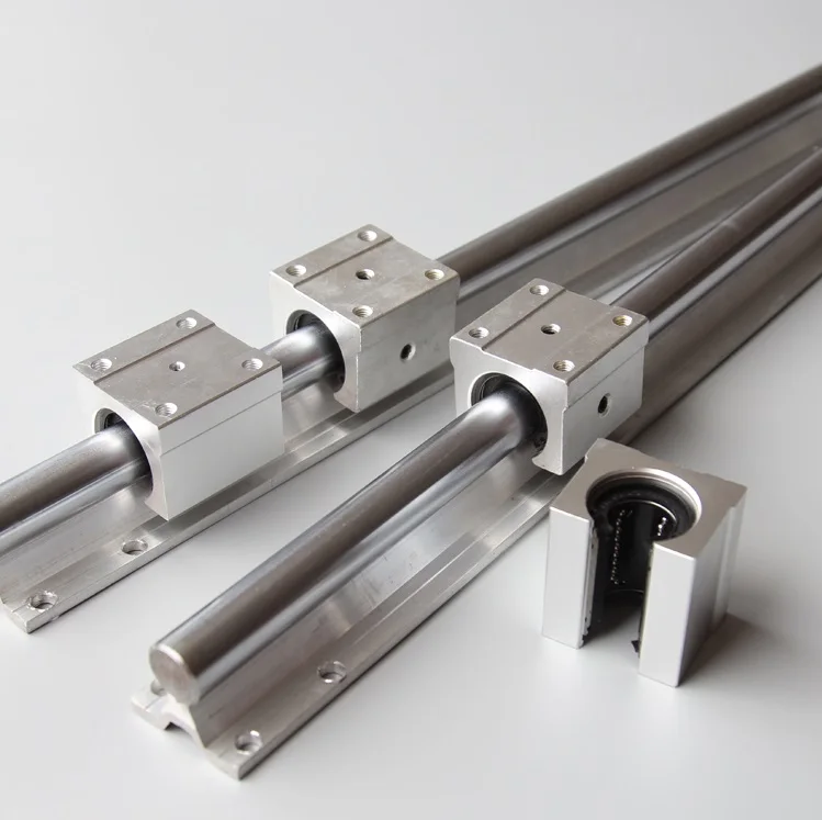 25mm x 1000mm Linearführung Linearwelle mit Aluminium Unterbau Für SBR25UU Rail 