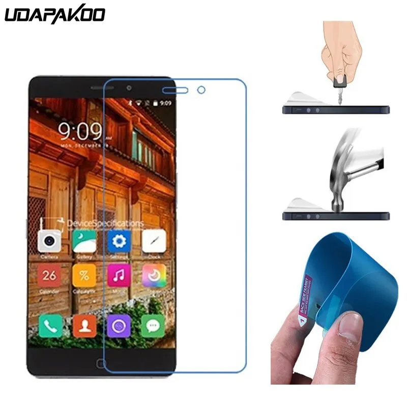Udapakoo Взрывозащищенная защитная пленка для экрана, мягкое стекло, нано пленка для Elephone P9000 P8000 P7000 P6000 pro M3 M2