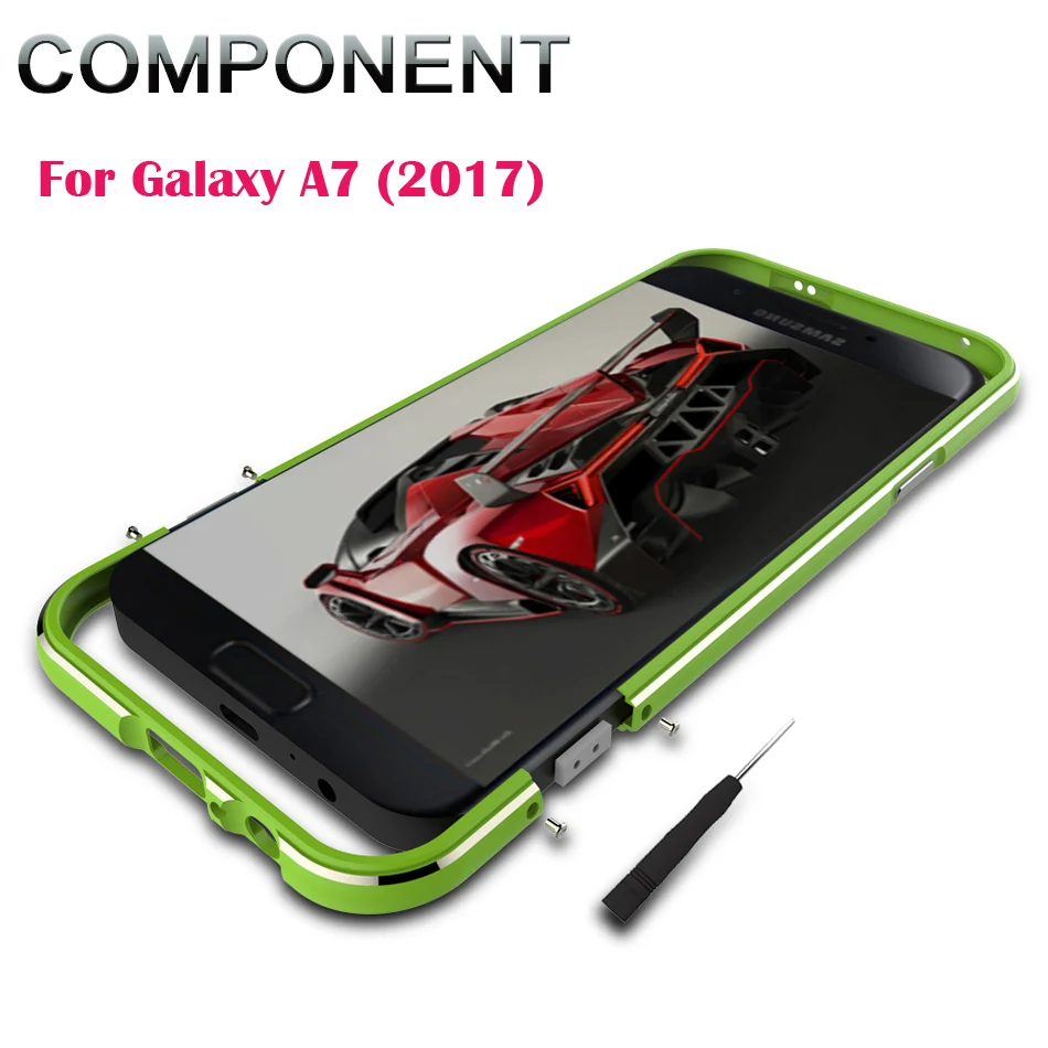 bilder für Metallstoßdämpfer für Galaxy A7 2017 A720, Top qualität Aluminiumstoß Luxury Metallrahmen Für Fall Für Samsung Galaxy A7 A720 bilder für Metallstoßdämpfer für Galaxy A7 2017 A720, Top qualität Aluminiumstoß Luxury Metallrahmen Für Fall Für Samsung Galaxy A7 A720