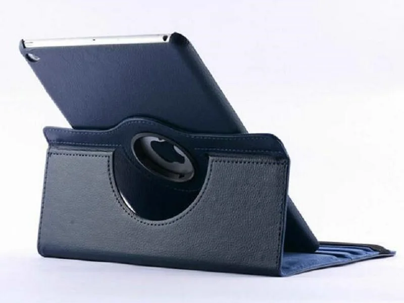 

For ipad air 2 case 360 Rotating Litchi PU Case for Apple iPad 6 for iPad Air 2 Tablet Flip Smart Stand Cover