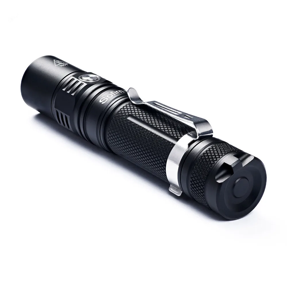 Sofirn SP32 комплект портативный светодиодный светильник-вспышка 18650 Cree XPL2 1000LM фонарь светильник 6 режимов Тактический светильник-вспышка зарядное устройство