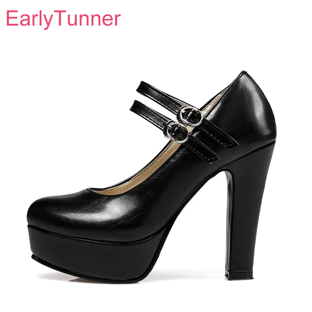 black glossy pumps