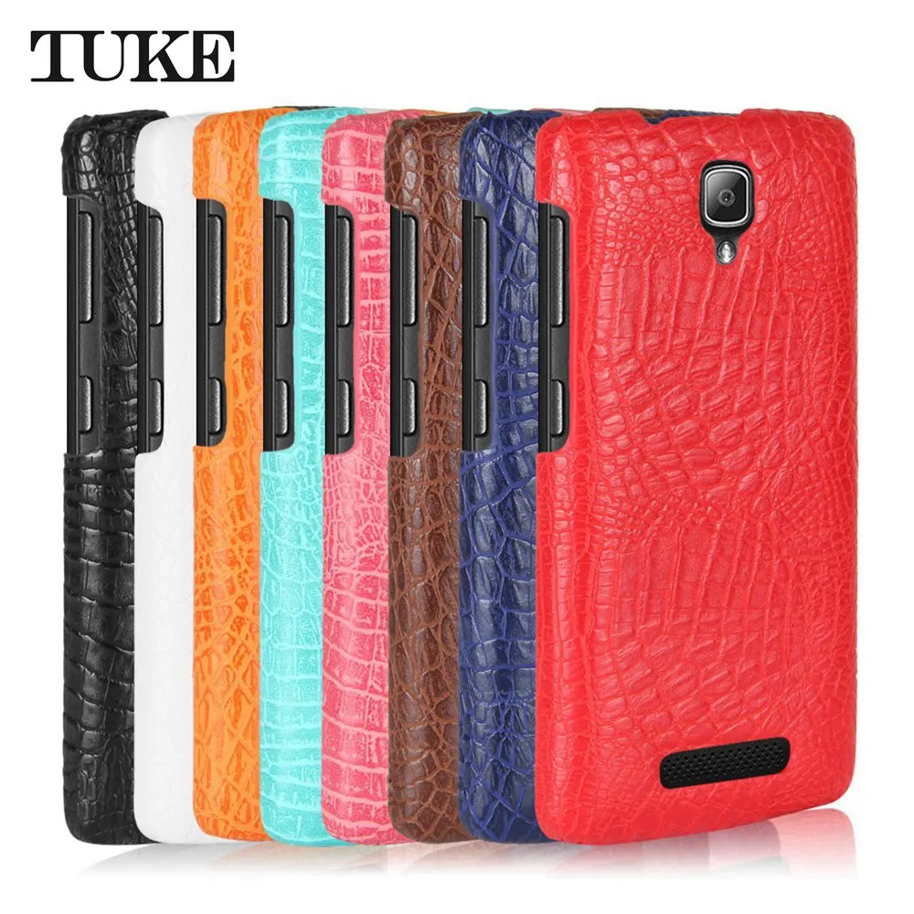 

TUKE Case for Lenovo Vibe K3 K4 K5 K6 K8 Note K5 K8 Plus A6020 P2 P70 X3 X3 lite A7010 Z90 Crocodile Pattern PC Cover Leather