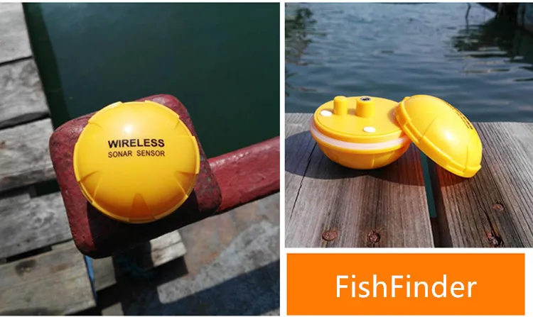 الهاتف المحمول fishfinder اللاسلكية سونار صياد السمك عمق البحر بحيرة الأسماك كشف iOS الروبوت App findfish الذكية سونار صدى أسلم