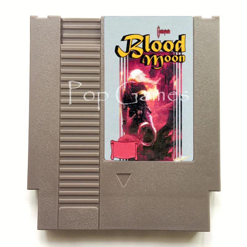 

Castlevania Blood Moon 72 Pin Game Cartridge for 8 Bit Video Game Console Region Free English Language