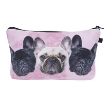Neue hund tier handtasche Maleta de Maquiagem Necessaire Wild Party design wash Makeup Tasche Frauen Organizer kinder Schreibwaren geldbörse