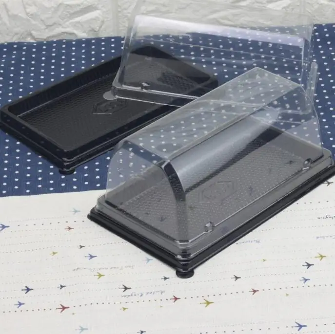 50 шт. Одноразовые Пластиковые Кондитерские контейнеры|plastic cake|plastic cake boxplastic containers